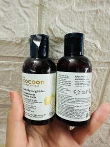 Nước tẩy trang Cocoon 140ml mini size du lịch CHÍNH HÃNG