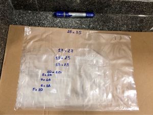 1KG TÚI NYLON BÓNG DẺO PE (KEO ZIN)