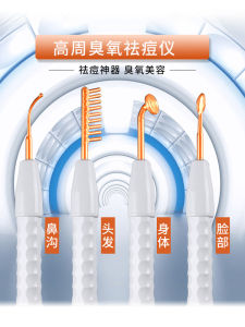 Ozone High Frequency Beauty Device Electric Therapy Stick Acne Removal Facial Red Light Antibacterial Beauty Salon Tool