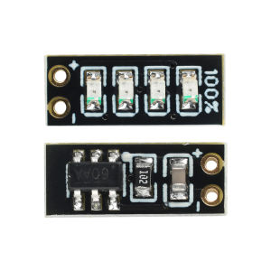 1S 2S 3S Mini Battery Level Indicator Module Lithium Battery Power Indicator Battery Level Display Mini 4 LED Light(red/orange)