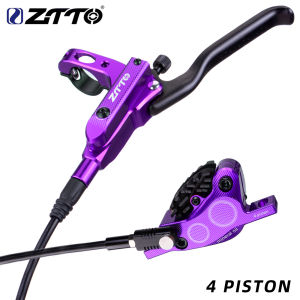 ZTTO MTB Bike Bicycle 4 Piston Hydraulic Disc Brake M840 with Cooling Full Meatal Pads