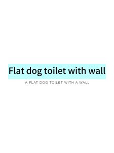 Pet New Land Dog Large Toilet Pet training potty with wall anti-splashing