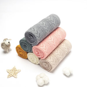 Baby Blankets Super Soft Cotton Knitted Newborn Boys Girls Lightweight Monthly Swaddle Wrap Quilts 90*70cm Toddler Infant Covers
