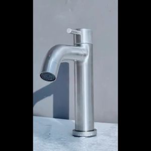 Kran Wastafel Kualitas Tinggi JS-48: Kran Dapat Berputar 360 Derajat dan Desain Modern