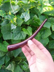 Pipa cangklong kayu gali asem super lengkung 14cm