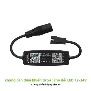 Bluetooth Âm Nhạc Ứng Dụng Điều Khiển WS2812B Dây Đèn LED Điều Khiển Ánh Sáng SK6812 WS2811 WS2812 USB 5V Có Điều Khiển Từ Xa Tương Thích Với Pixel Băng Đèn