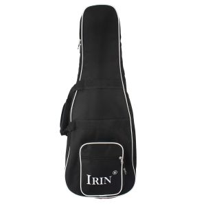 IRIN | IRIN Đen Đàn Mandolin Ốp Lưng Vải Oxford Chống Thấm Nước Túi Đựng Đàn Guitar Có Dây Đeo Đôi Dây Nhạc Cụ Ba Lô Túi Xách Phụ Kiện