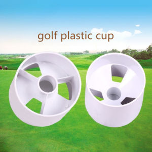 1PC 3holes Plastic Golf Hole Cup Golf Putter Practice Cup Indoor Outdoor Golf Course Training Aid Supplies
