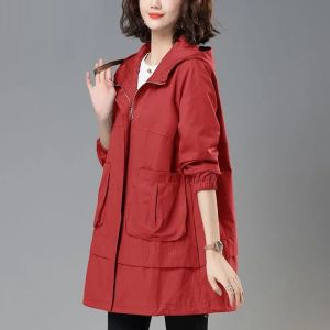 Shalldoer | Autumn/Spring Vintage Style Oversized Womens Trench Coat