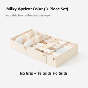 EACHY | Home Drawer Divided Organizing Box Underwear Storage Organizer