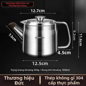 SHDO | Chai Dầu Lọc Chống Rò Rỉ 304 Thép Không Gỉ
