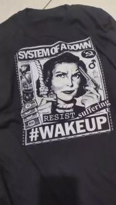 KAOS MUSIK BAND SYSTEM OFF A DOWN SOAD BAHAN 24S