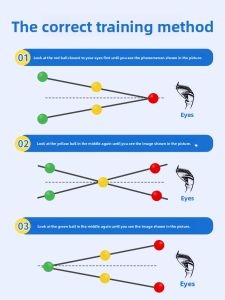 ZHENGBEI | Weak Vision Strabismus Exotropia Visual Training Divergence Ball