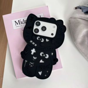 Sanrio | Y2K Heat Dissipation Hello Kitty Phone Case For iPhone 12 13 14 15 16 17 Pro Max 16 Plus 17 Pro Silicone Hollow Out Back Cover