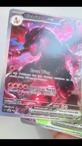 Keeppley | Self Made English DIY Anime-Comic Fusion Style Gengar Charizard Mewtwo Lucario Darkrai Game Collection Card Toy