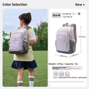 Mr.ace Homme Kids | Girls School Backpack Light 2-6 Grades
