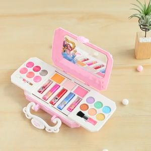 เครื่องสำอางเด็ก ชูดแต่งหน้าดิสนีย์ชุดแต่งหน้าเด็กลายเจ้าหญิง สวยพันยัน ที่ทาเล็บเ