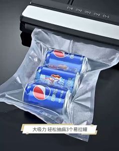 HOMEAPPLIANCESOLUTIONS Food Vaccum Machine home plastic heat sealing machine vacuum packaging machine automatic bag sealing machine home commercial preservation machine dry and wet oil powder small automatic vacuum machine - Lazada