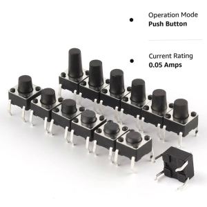Micro Push Button Switch 10 Models Tact Switch Tactile Push Button 4pin Pushbutton 200pcs 6x6mm