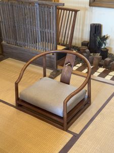vivTree | Ghế Tựa Lưng Thiền Zen Đệm Thấp Gỗ Tatami
