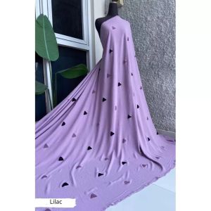 CRINGKEL POM POM SEGITIGA / CEY AIRFLOW PUFF EMBROIDERY by jawara Textile (per 0.5 meter)