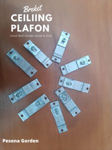 Breket Ceiling Single Plafon/Kaki Gorden Plafon/Seling Gorden