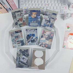 MOONSTRUCK Notepad Memo Pad NON-Sticky Journal Diary Romance Note Paper School Office浪漫笔记无粘性手账便签贴纸复古背景素材纸拼贴本MP230101