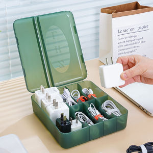 Lưu trữ cáp dữ liệu Box Phụ kiện điện tử Trường hợp đối với bàn ngăn kéo dây lưu trữ Organizer