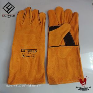 Sarung Tangan Las Listrik. SMAW Welding Glove. Premium. EA Weld Product