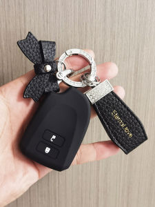 เคสซิลิโคนป้องกันหัวรถเข็นสำหรับรถยนต์ Toyota Vios X Wizzy FS Yaris Cross Harrier F-Race กระเป๋าสะพายข้างสำหรับผู้หญิง