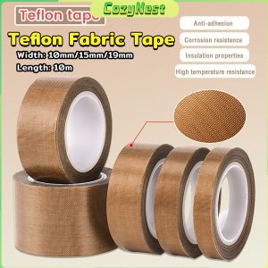 C.N. Resistant High Temperature Tape Sealing Tape Thickness 0.13mm Length 10m Width 10mm/15mm/19mm