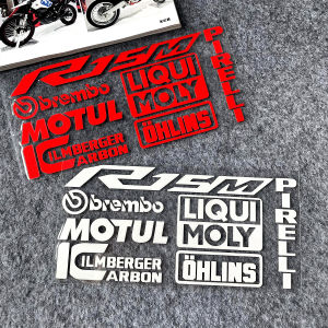 For YAMAHA R15M YZF-R15 R15 V3 V4 Motorcycle Sticker Front Windshield Fairing Decorative Accessories Reflective Sticker