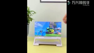 F6 Kaca Pembesar Layar Hp Enlarge Screen Amplifier Zoom 3D