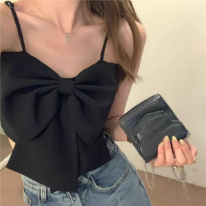 chaqi | Delicate Elegant Bow Strapless Top