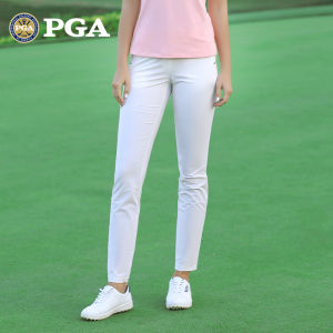 American PGA Four Seasons Golf Clothing Womens Pants Womens Pants Sports Pants Elastic Slim Fit Slimming