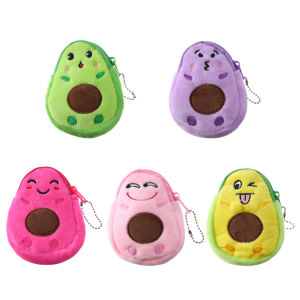 MOJOYCE Fashion Women Avocado Shape Mini Purse Hanging Pendant Small Wallet