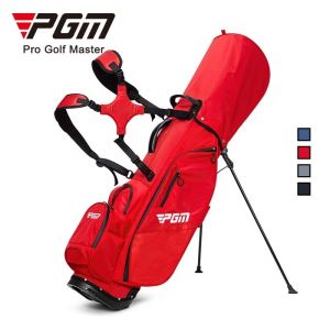 PGM GOLF 14 Divider Waterproof Microfiber Leather Golf Stand Bag with Bendable Base Design QB156