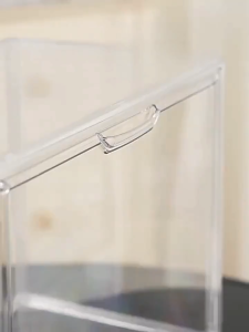 Transparent Storage Organizer Blind Box Acrylic Display Box Toy Stackable Doll Figure Case Sanrio Popmart
