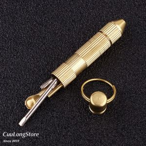 Cây Lấy Ráy Tai 4 Trong 1 Đa Năng kết hợp tua vít nhỏ móc khoá đầu ngắn bé tiện lợi tuốc nơ vít mini