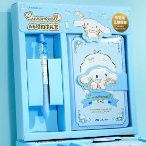 Authentic Clow M Journal Book Gift Box Sanrio Notebook Suit Childrens Day Birthday Gift Melody Toy Girl Girl Notebook Cane Tape Sticker Gift Bag Stationery
