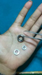 SPAREPART REEL SET RYOBI VERTIGO MATURITY DAN ZEUS MINI BEARING PANCING SPARE PART KEREKAN LAKER BANTALAN RODA ROTOR PINION DRIVE GEAR