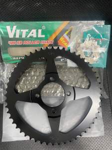 Nhông sên dĩa DatBike Quantum 13T-52T 51T sên vàng & đen  9Ly Chính Hãng VITAL