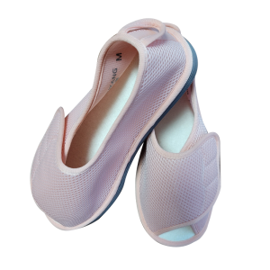 Comfortable Indoor Slippers for Middle-Aged And Elderly Men Anti-Slip Breathable with Wrapped Heel Home Care for Swollen Wide Feet