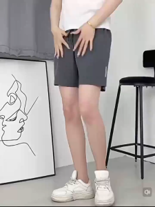 【3PCS】Casual Sports Shorts for Mens Summer Ice Silk Breathable Loose Large Size Cool and Quick Drying Fashion Elastic Casual