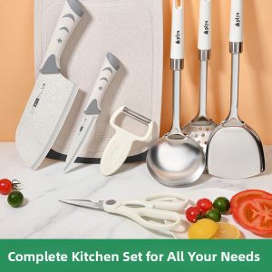 plys | Kitchen Knife and Cutting Board Set with Fruit Knife
