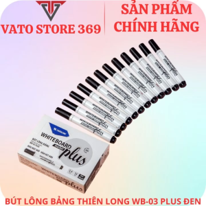 Bút lông bảng THIÊN LONG màu đen WB-03 PLUS