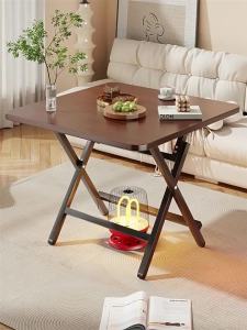 evesigar | Portable Small Square Table for Home Dining and Stove Use