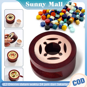 Tungku Peleleh Lilin Segel Tungku Kompor Wax Seal Stamp Wax Furnace Bahan Kayu Kompor Wax Seal