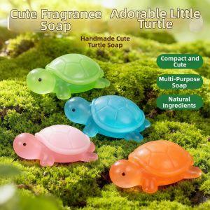 Cute Turtle Handmade Glycerin Soap for Kids