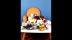 กล่องเก็บของ พับเก็บได้ ลังเก็บของอเนกประสงค์ พร้อมฝาปิดมีล้อ